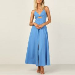 3Pcs Sexy Linen Gauze Womens Casual Dresses